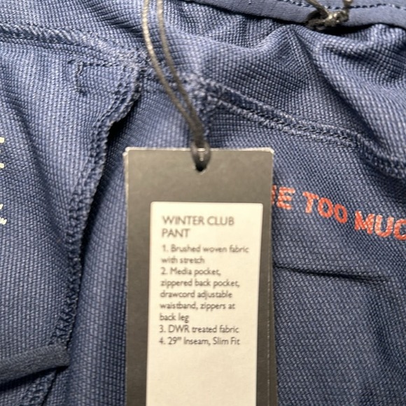 Rhône Winter Club Athletics Pant - XXL - Picture 9 of 9